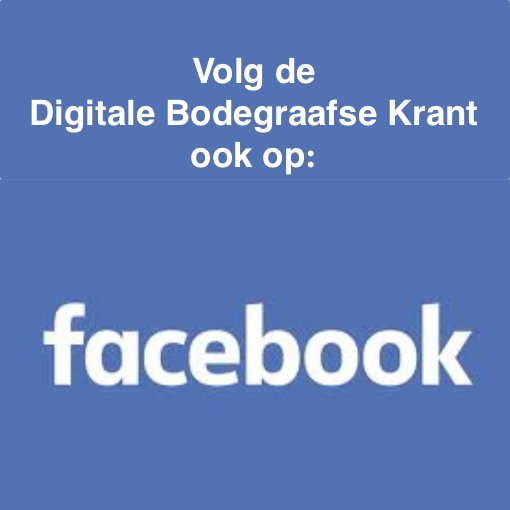 Facebook Digitale Bodegraafse Krant